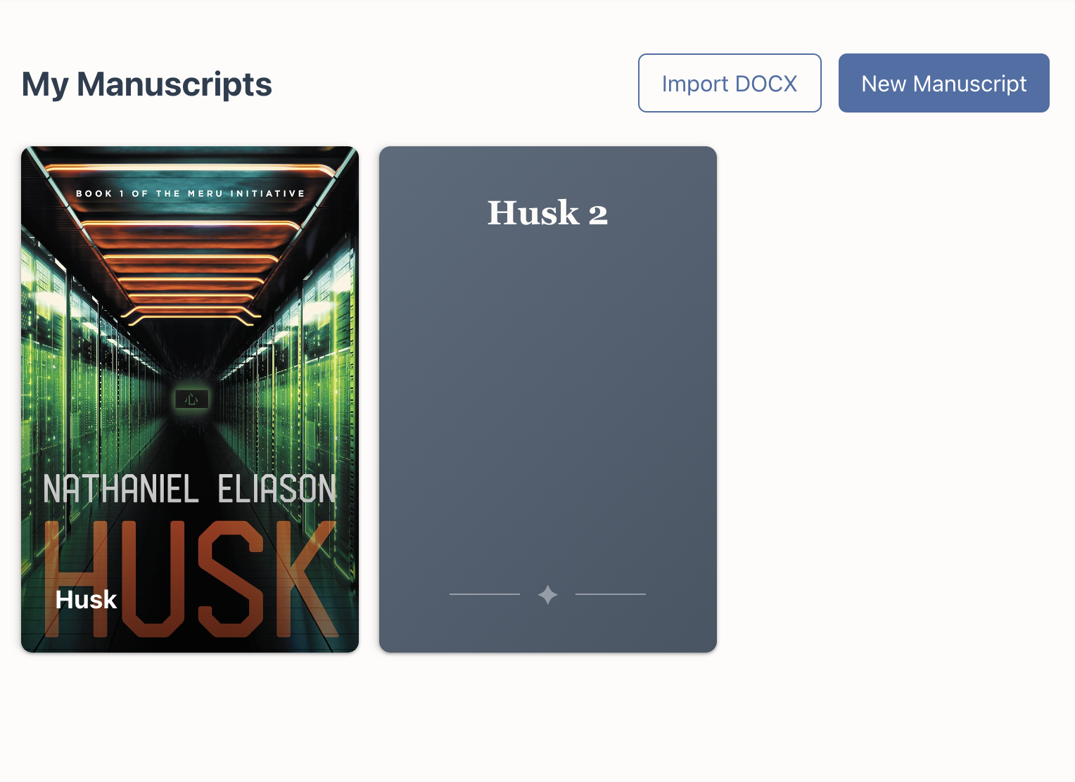 Manuscript Management