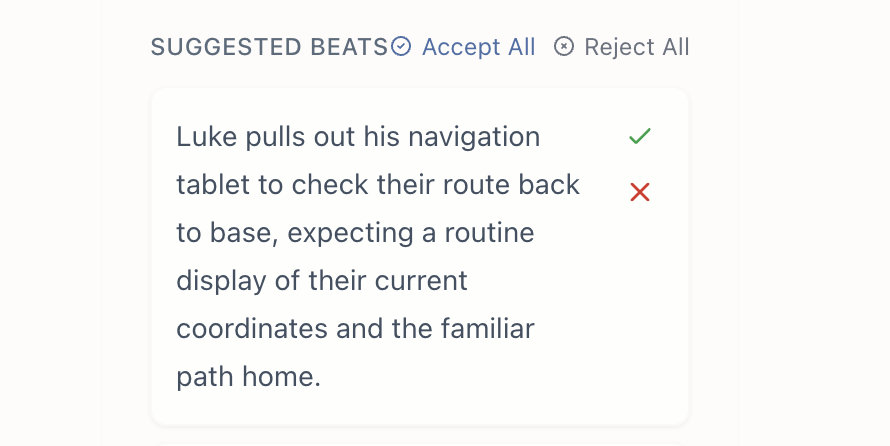 Planning Suggestions